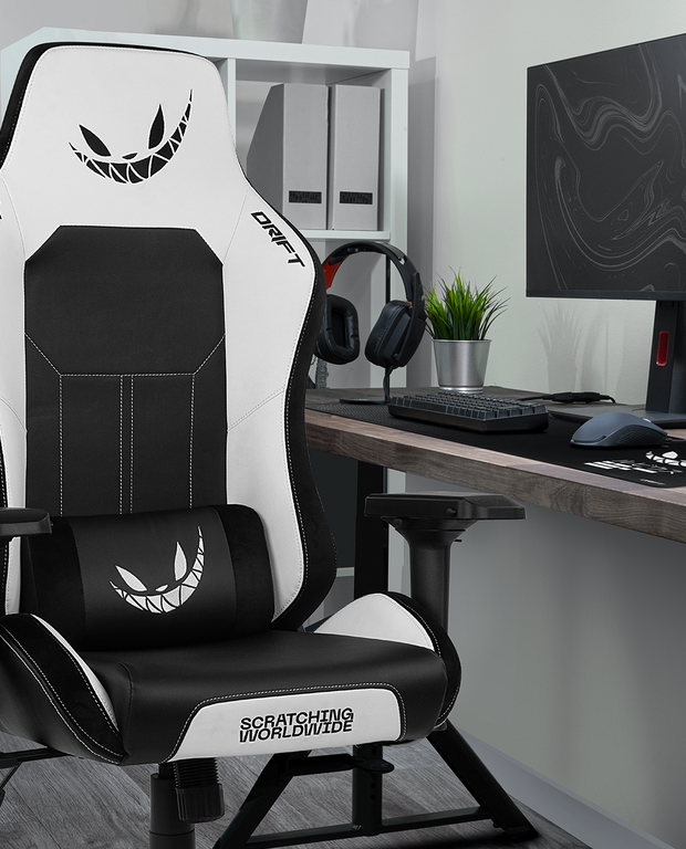 Silla gaming Drift Rubius White
